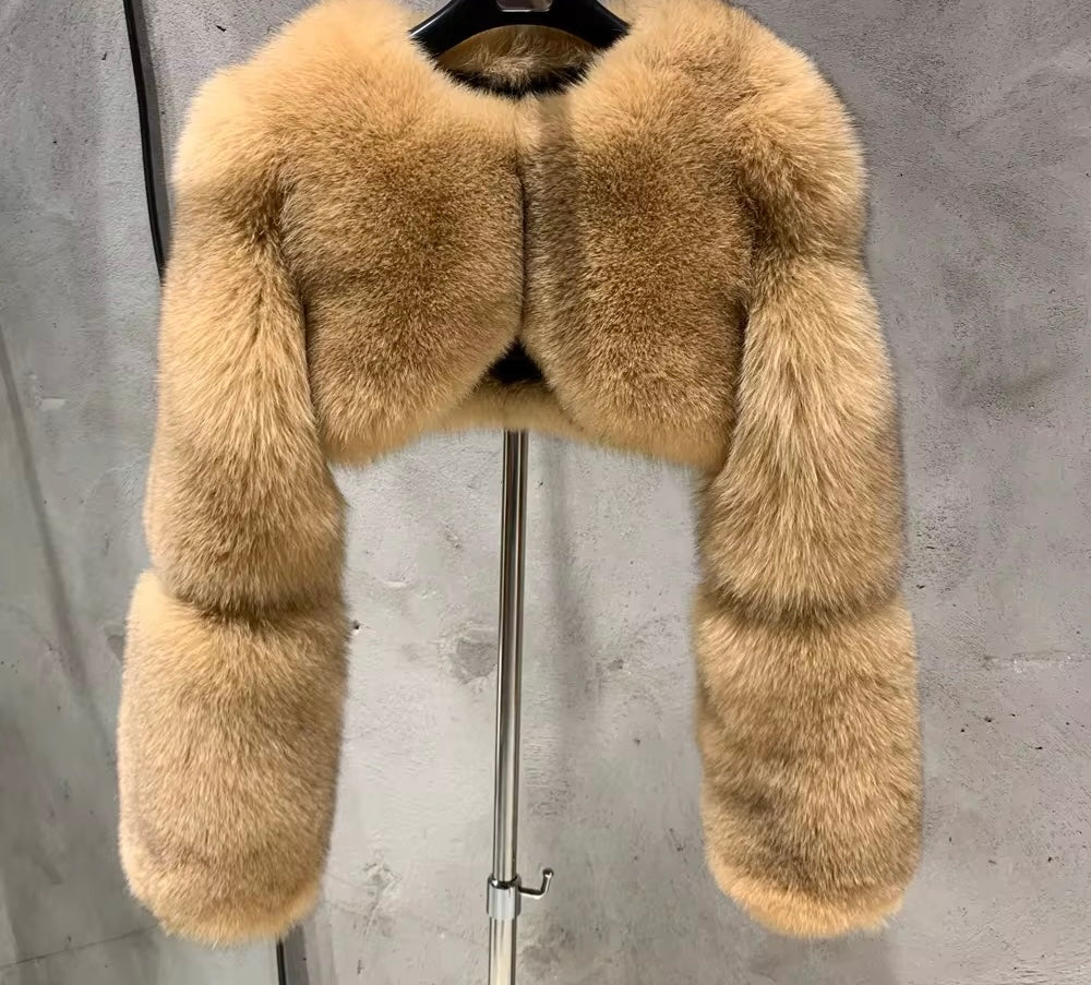Brianna Cropped Fur